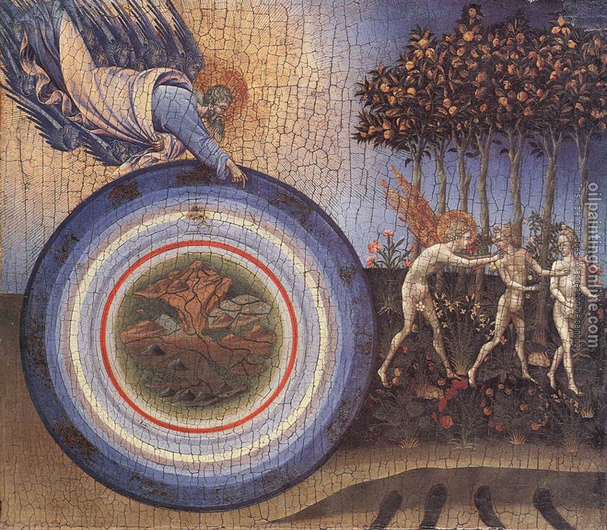 Paolo, Giovanni di - The Creation and the Expulsion from the Paradise
